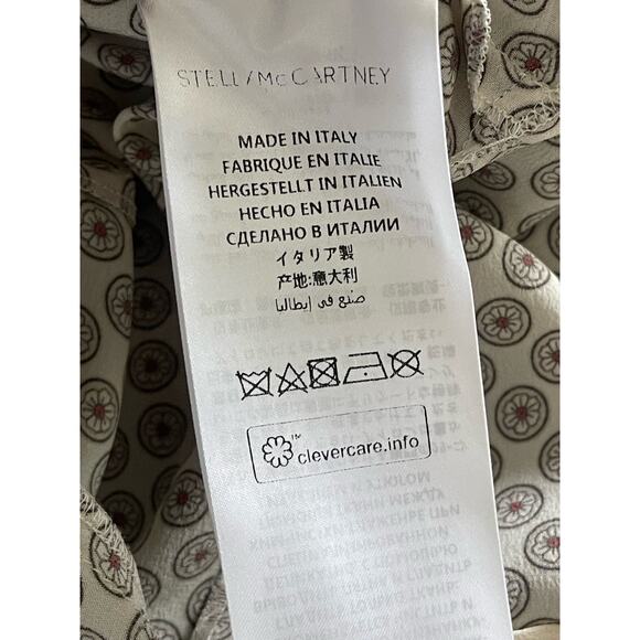 STELLA McCARTNEY SILK BELLA DRESS - Picture 12 of 16